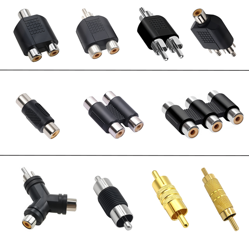 Audio Splitter Y - 5 pz RCA Jack Femmina A