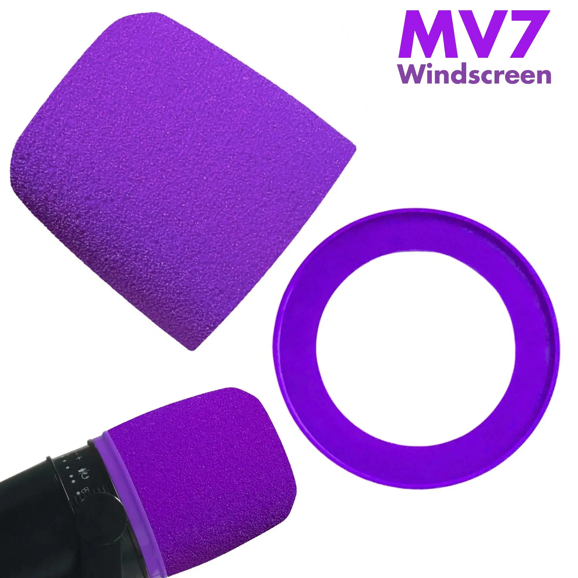 Shure Mic Sm7B - Schiuma MV7 per Microfoni Shure MV7,