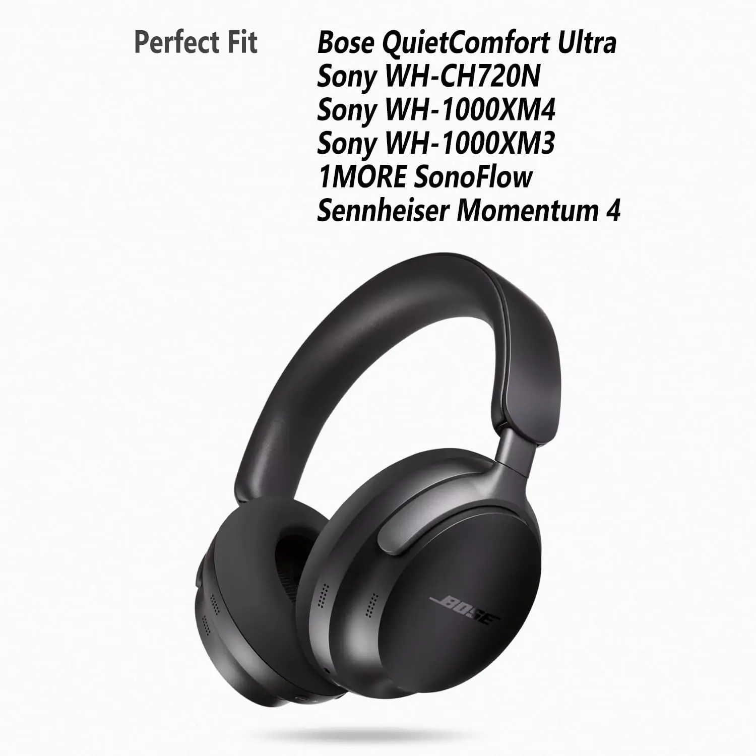 Bose Headphone Qc Ultra - Manicotto protettivo per l'orecchio in Silicone