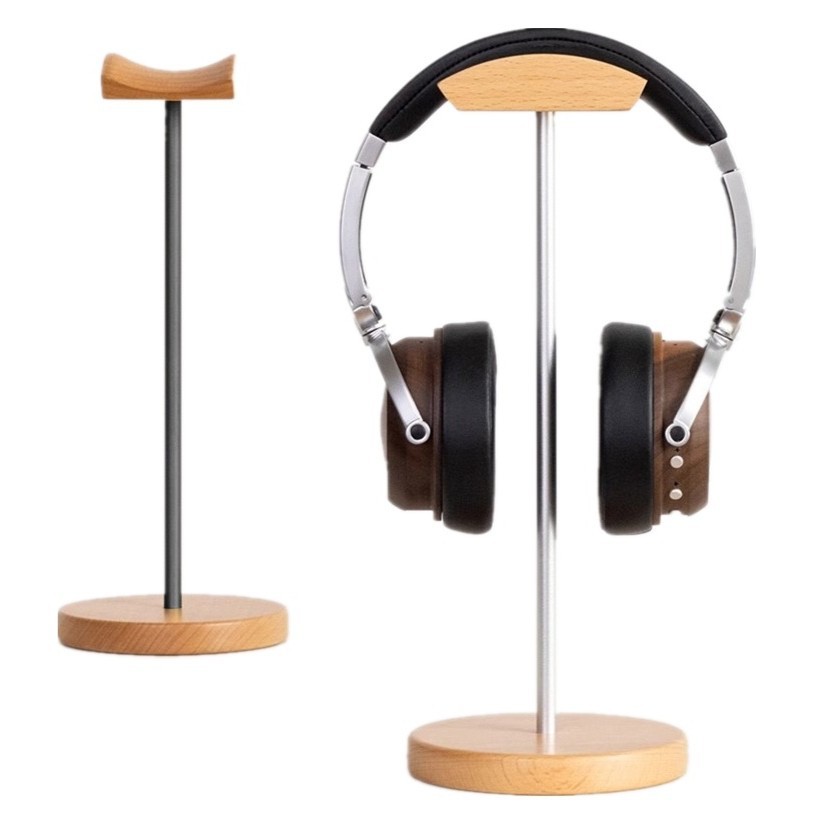 Supporto per Cuffie in Legno d - Headphone Stand Desk recensione e prezzo