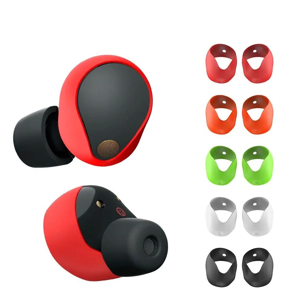 5 paia di tappi auricolari in  - Sony Headphone Wf-1000Xm5 recensione e prezzo