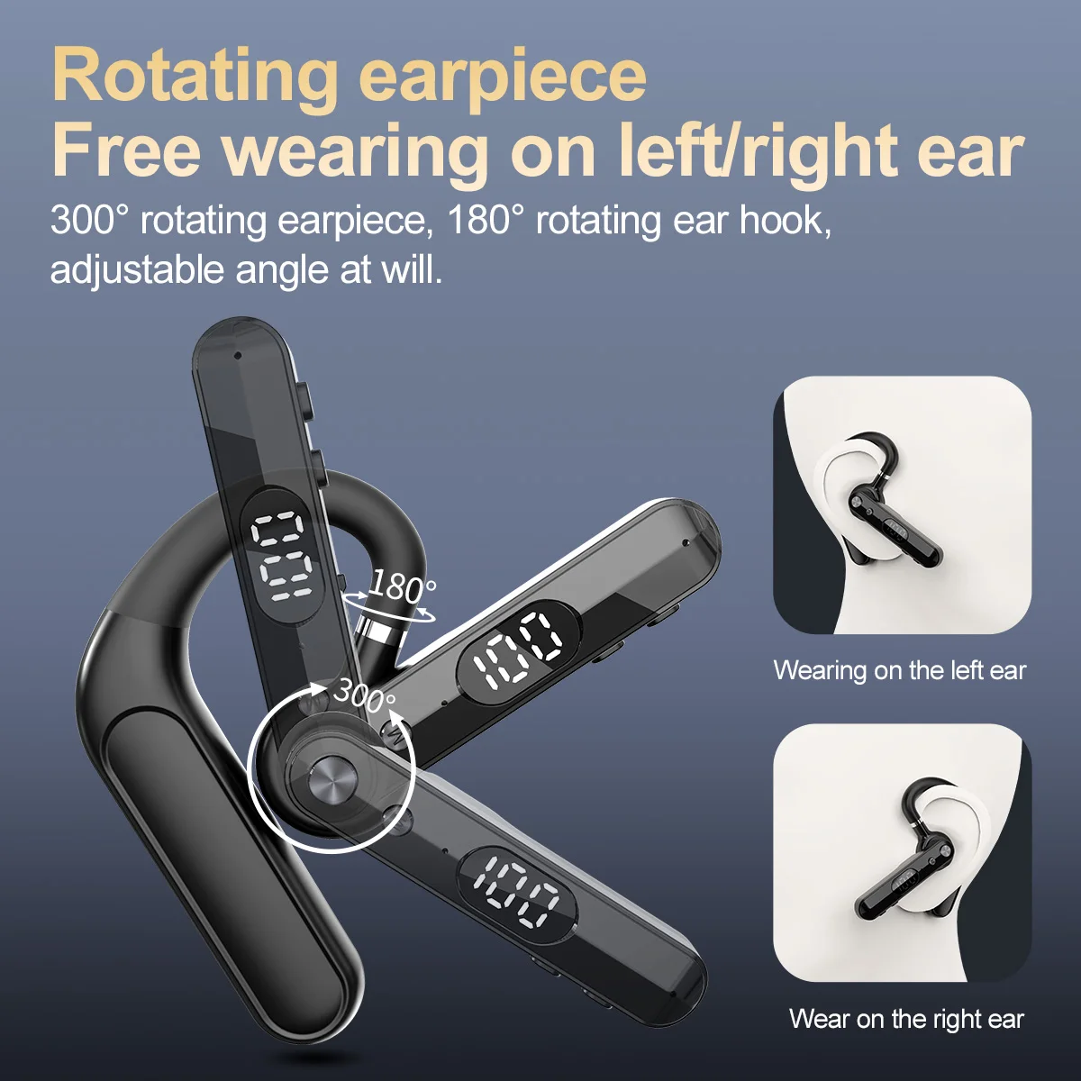 Cuffie Bluetooth senza fili co - Bluetooth Headset On Ear recensione e prezzo