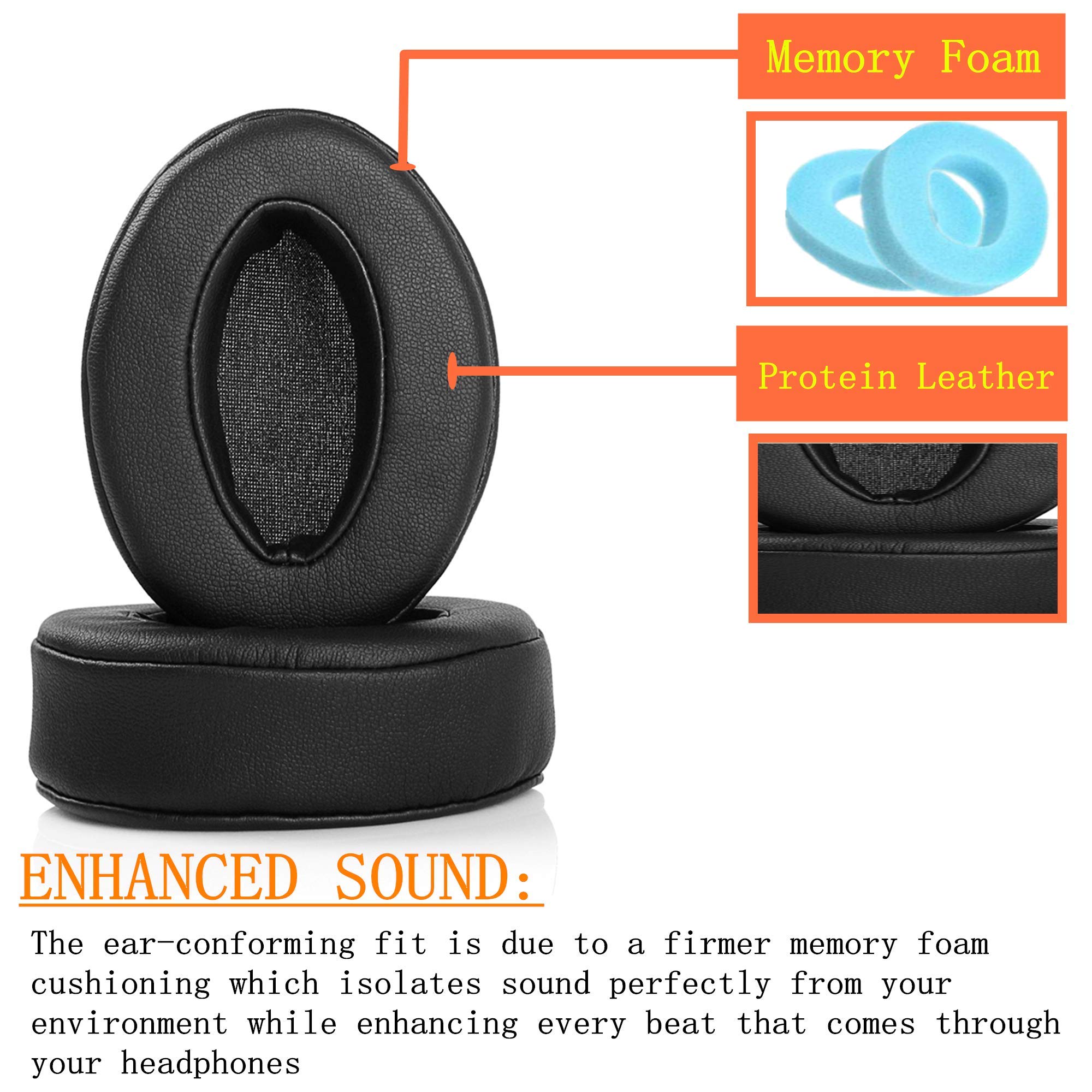 Cuscino per cuscinetti auricol - Sennheiser Headphone Momentum 4 recensione e prezzo