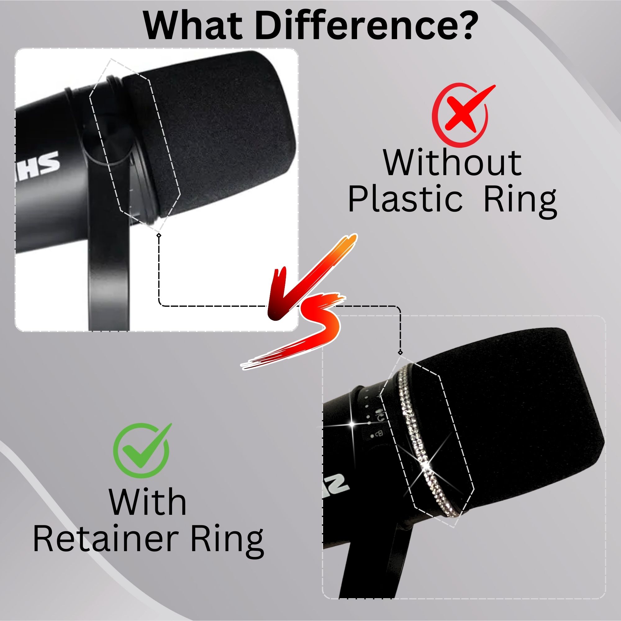 Filtro anti-pop Shining MV7 pe - Shure Mic Sm7B recensione e prezzo